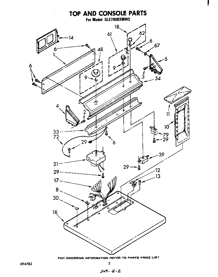 Whirlpool GLE7900XMW2 null diagram