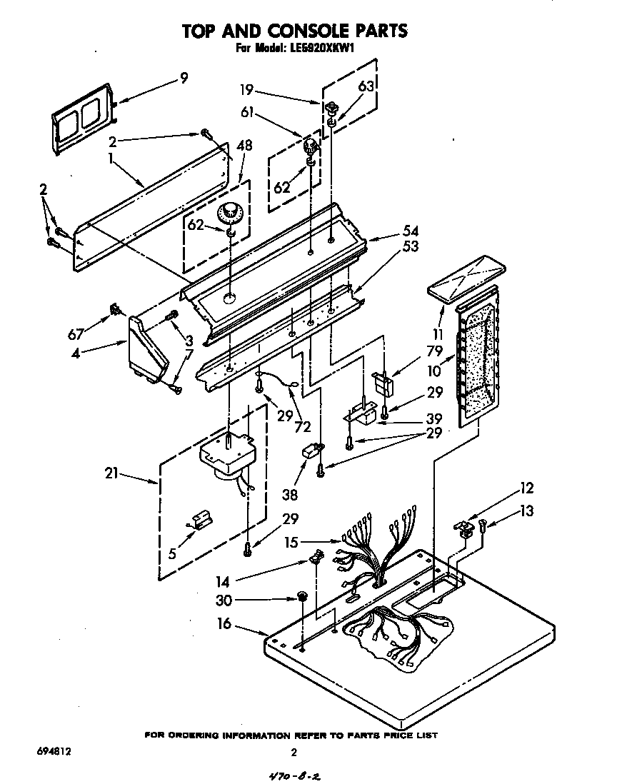 Whirlpool LE5920XKW1 null diagram