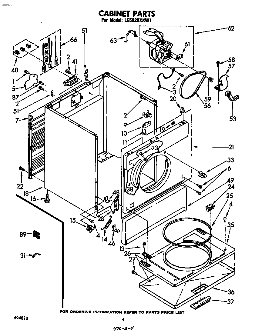 Whirlpool LE5920XKW1 null diagram