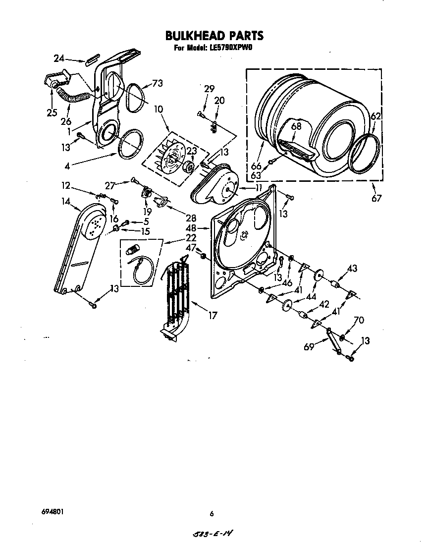 Whirlpool LE5790XPW0 null diagram