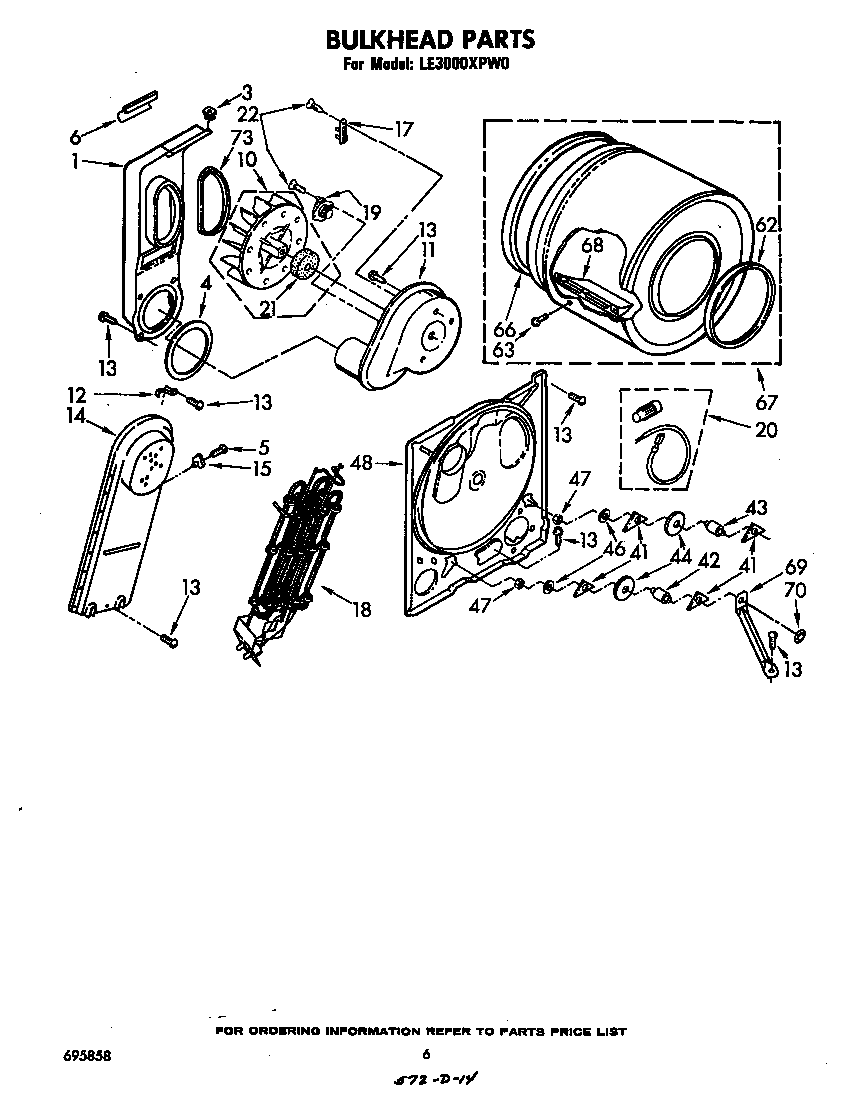 Whirlpool LE3000XPW0 null diagram