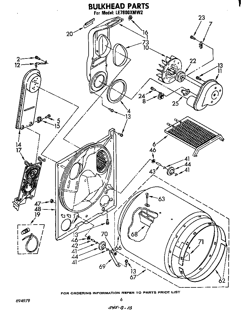 Whirlpool LE7800XMW2 null diagram