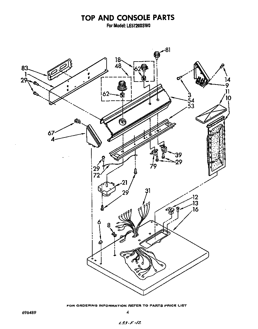 Whirlpool LE5720XSW0 null diagram