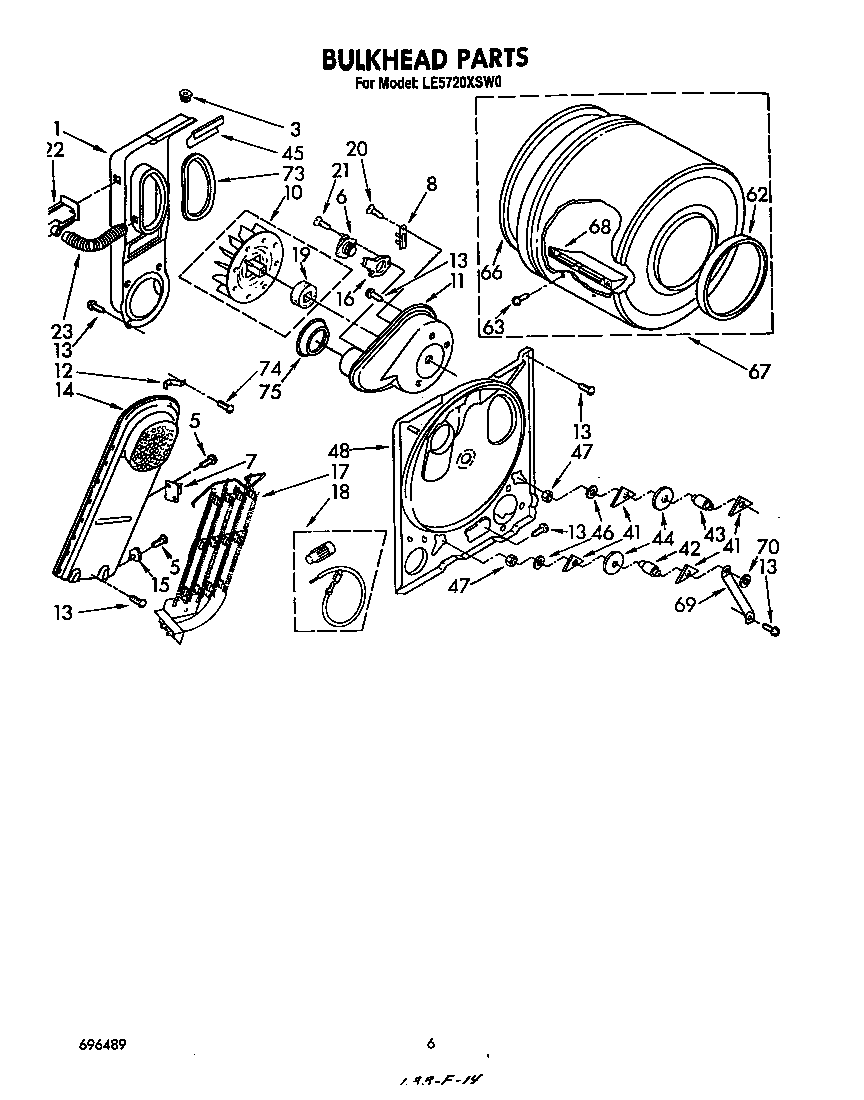 Whirlpool LE5720XSW0 null diagram
