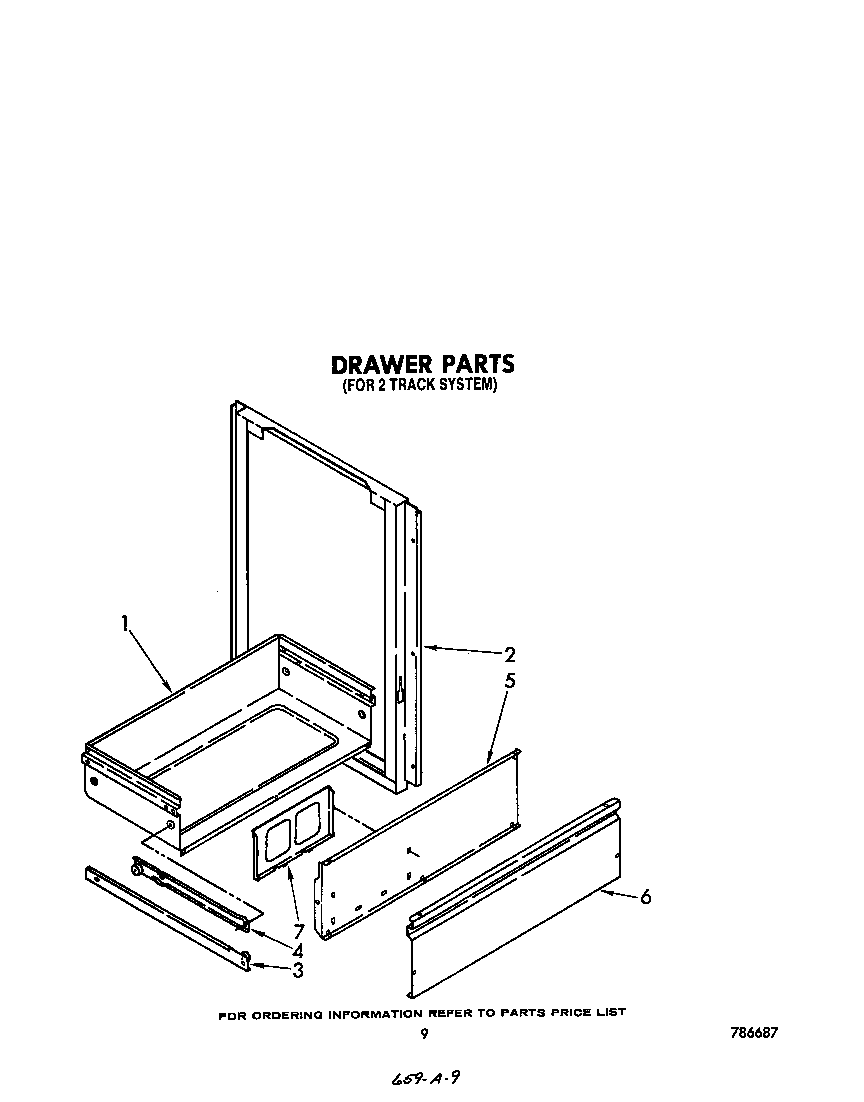 Whirlpool SM988PEPW0 drawer diagram
