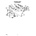 Whirlpool SF395PEPW0 manifold diagram