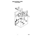 Whirlpool SF395PEPW0 oven electrical diagram