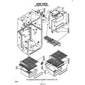 Whirlpool EHT171TKWR3 liner diagram