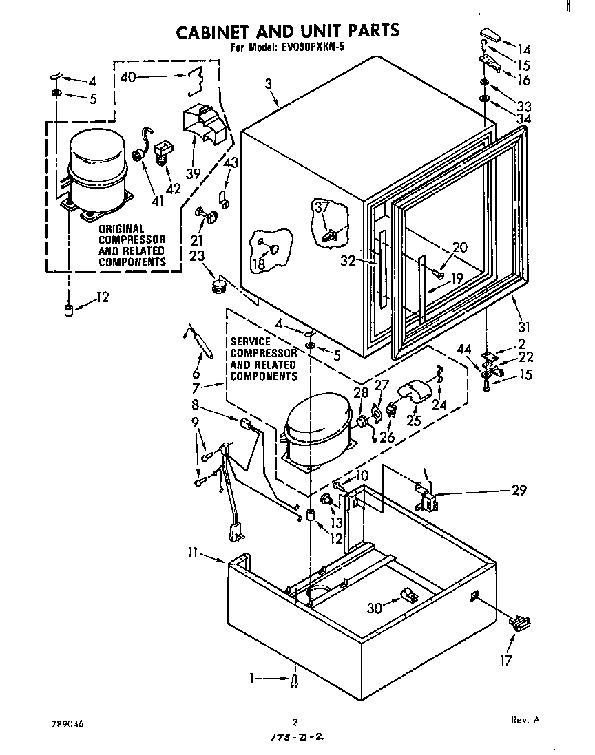 Whirlpool EV090FXKN5 null diagram
