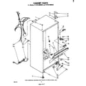 Whirlpool ET12PCXMWR0 cabinet diagram