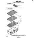 Whirlpool ET12PCXMWR0 shelf diagram