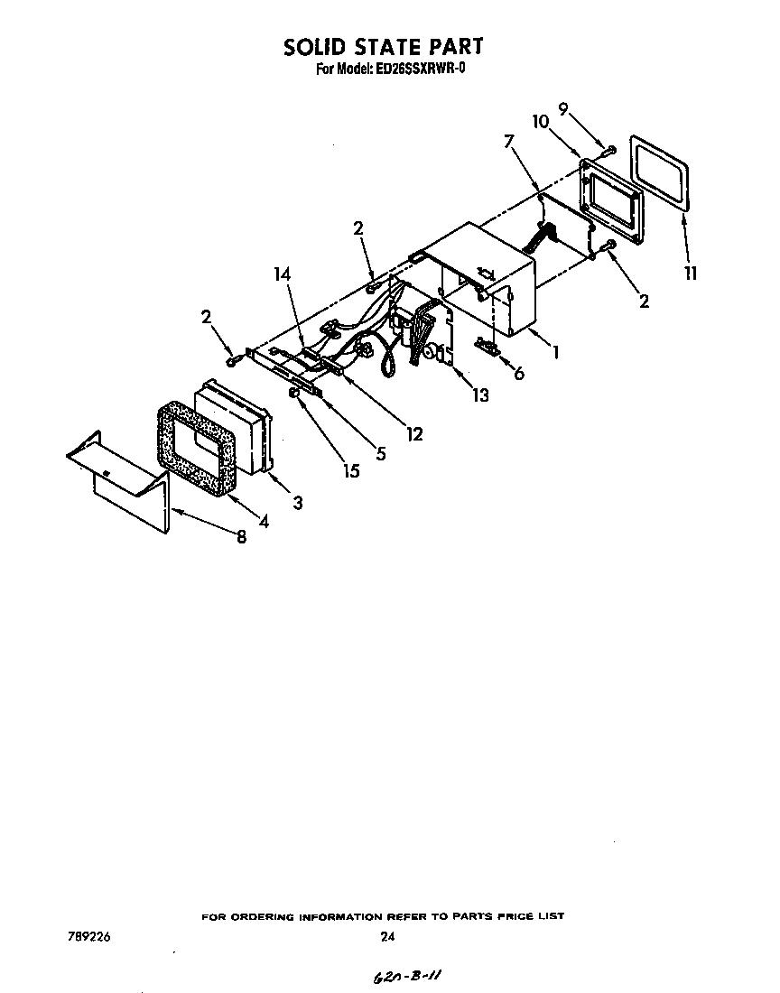 Whirlpool ED26SSXRWR0 solid state diagram