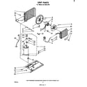 Whirlpool ACP602XP0 unit parts diagram