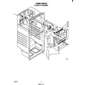 Whirlpool ET18TK1MWR2 liner diagram