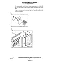 Whirlpool AC0802XS0 accessory kit diagram