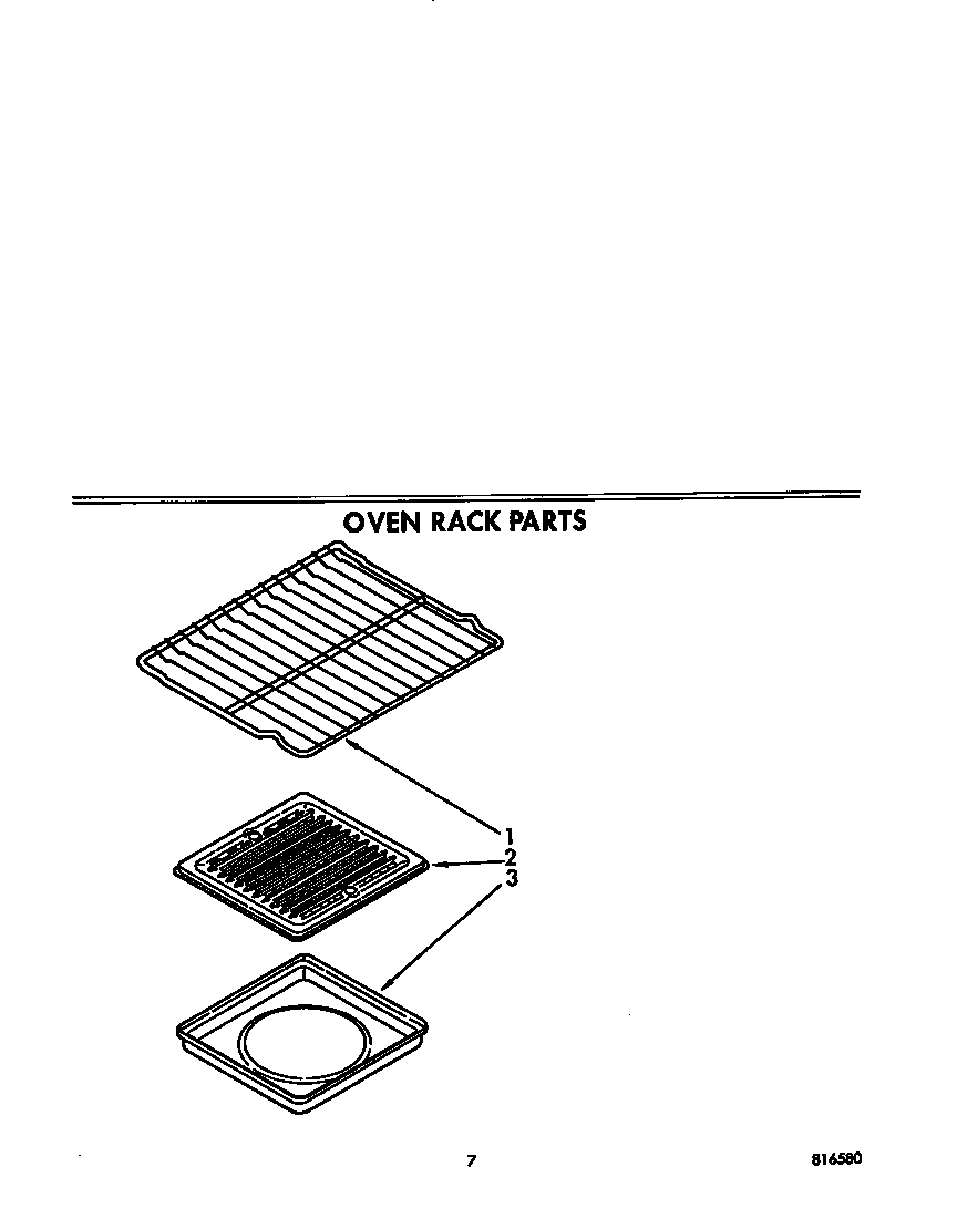 Whirlpool SF385PEWW0 oven rack diagram