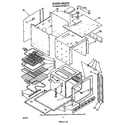 Whirlpool RB760PXT2 oven diagram
