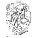 Whirlpool SF386PEWW1 oven diagram