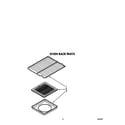Whirlpool SF386PEWW1 oven rack diagram