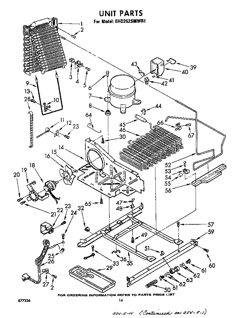 Whirlpool EHD252SMWR1 unit diagram
