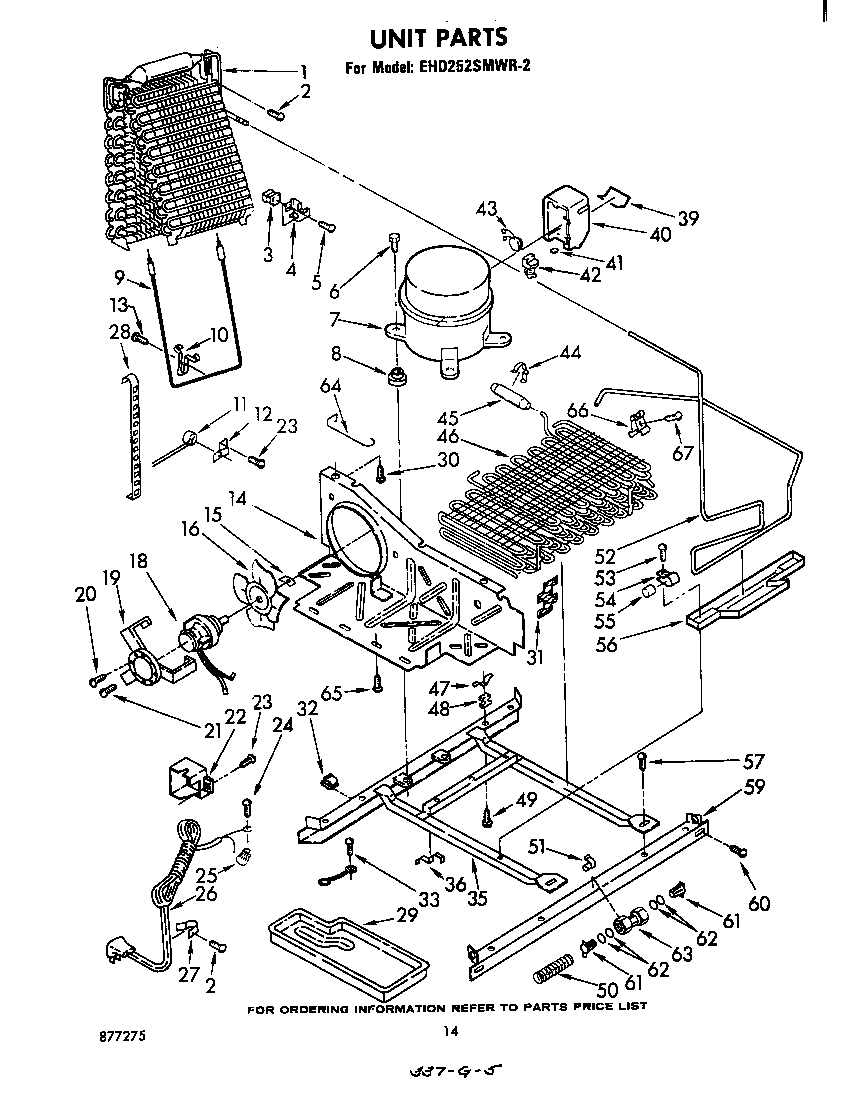 Whirlpool EHD252SMWR2 unit diagram