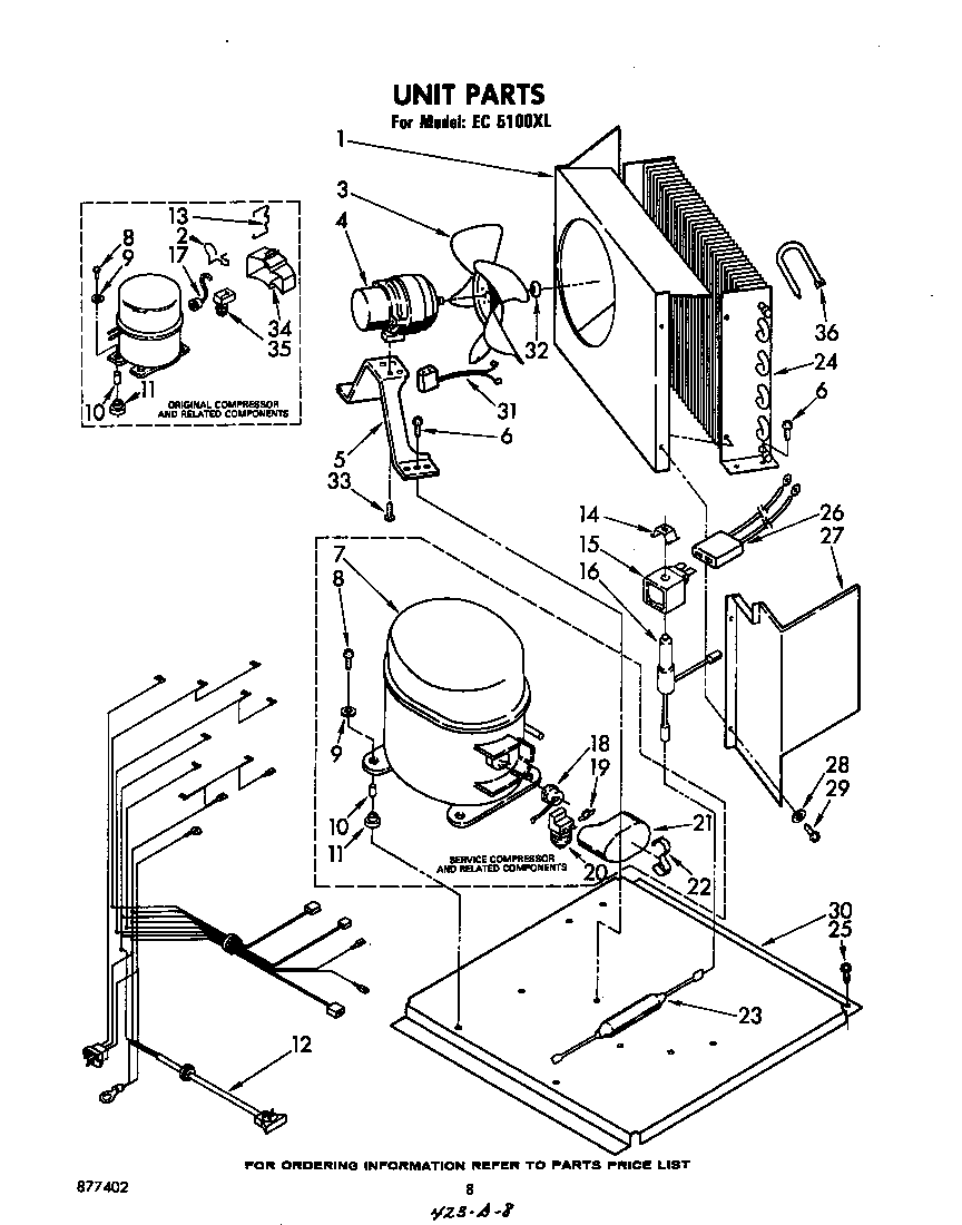 Whirlpool CCS51AEL unit diagram