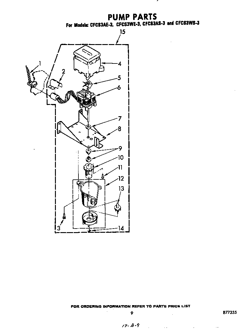 Whirlpool CFCS3AS3 pump diagram