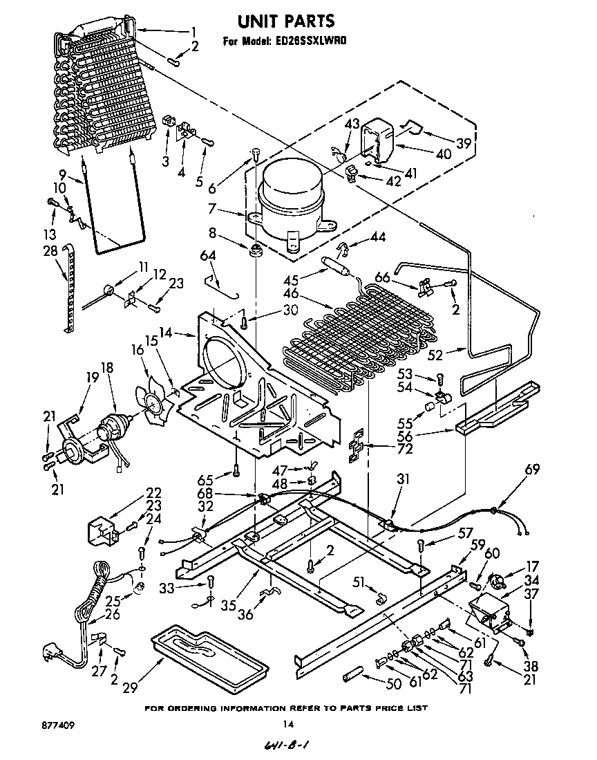 Whirlpool ED26SSXLWR0 unit diagram