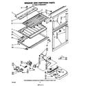 Whirlpool ET20AKXLWR1 breaker and partition diagram