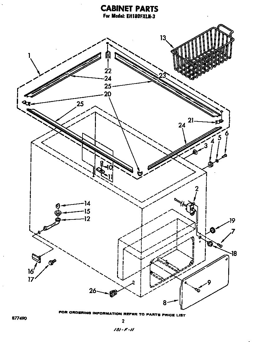Whirlpool EH180FXLN3 null diagram