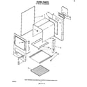 Whirlpool SF0100SKW1 oven diagram