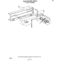Whirlpool SF5100SKW0 backguard diagram