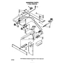 Whirlpool SE950PEPW0 manifold diagram