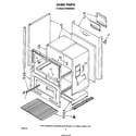 Whirlpool SF302BSKN0 oven diagram