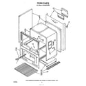Whirlpool SF315ESPW0 oven diagram