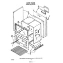 Whirlpool SF335ESPW0 oven diagram