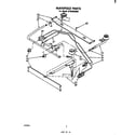 Whirlpool SF3020SKN0 manifold diagram