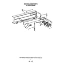 Whirlpool SF5140SPW0 backguard diagram