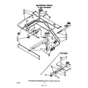 Whirlpool SF5140SPW0 manifold diagram
