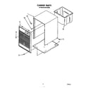 Whirlpool AD0152XM2 cabinet parts diagram