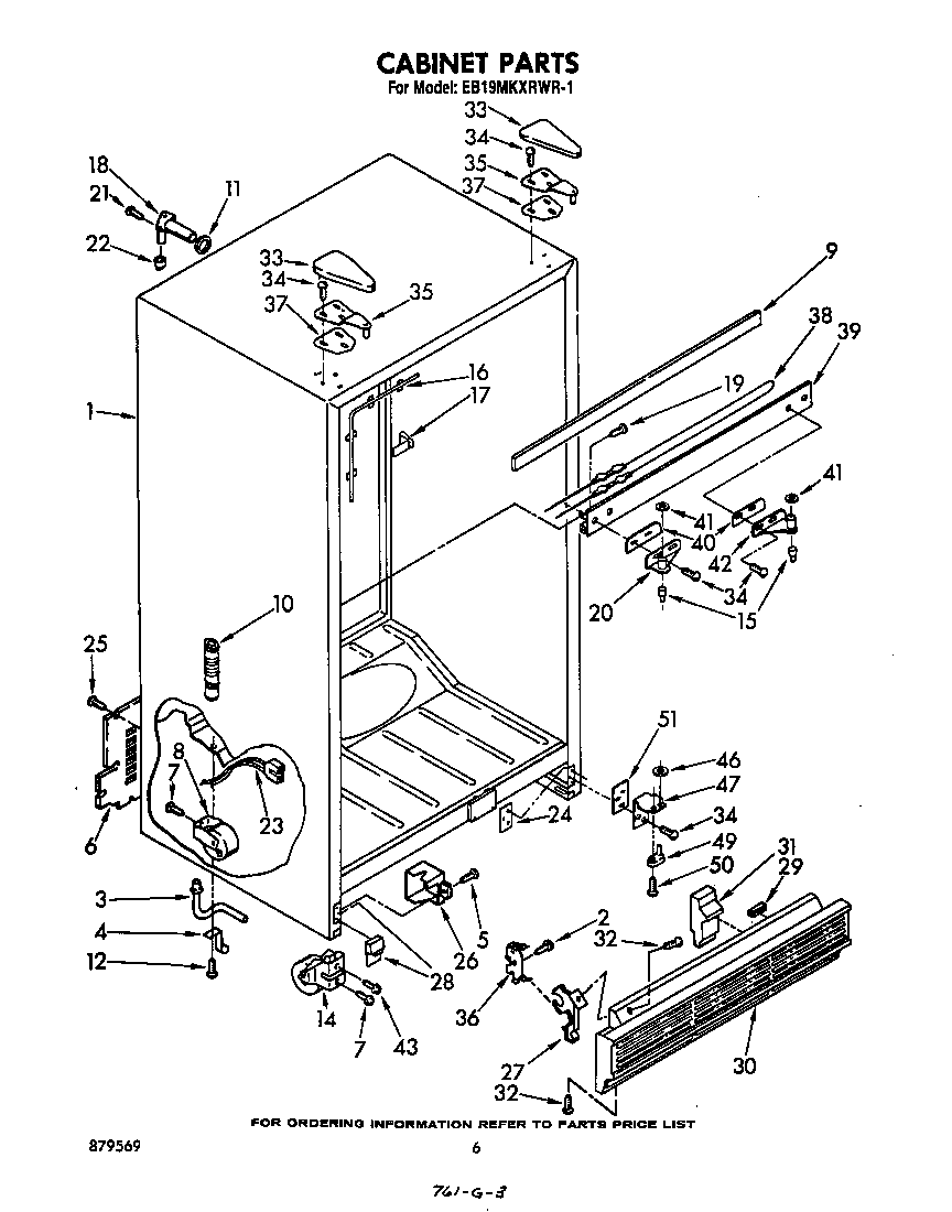 Whirlpool EB19MKXRWR1 cabinet diagram
