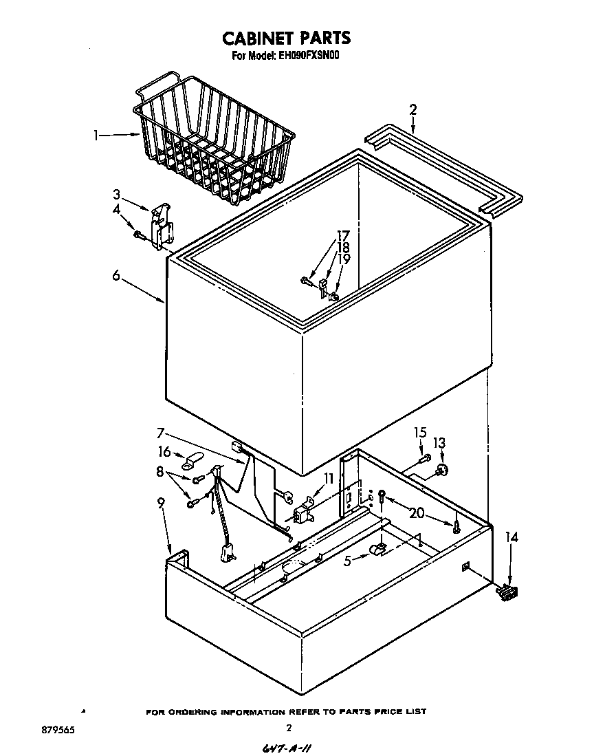 Whirlpool EH090FXSN00 null diagram