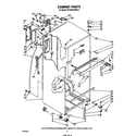 Whirlpool ET16XK1MWR4 cabinet diagram