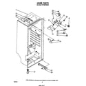 Whirlpool EV190FXSW00 liner diagram