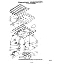 Whirlpool ET12AKXSW00 compartment separator diagram