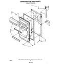 Whirlpool ET12AKXSW00 refrigerator door diagram