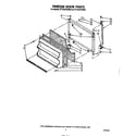 Whirlpool ET16JKXSW00 freezer door diagram