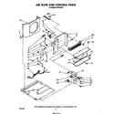 Whirlpool AC1052XS1 airflow and control diagram