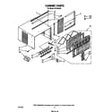 Whirlpool AC1052XS1 cabinet diagram