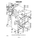 Whirlpool ET16EK1PWR3 cabinet diagram